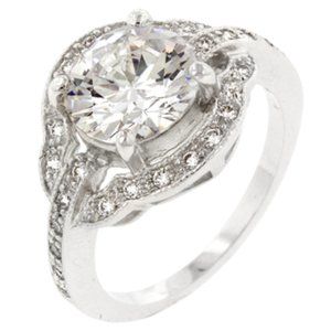 Classic Antique Style Engagement/Promise Ring